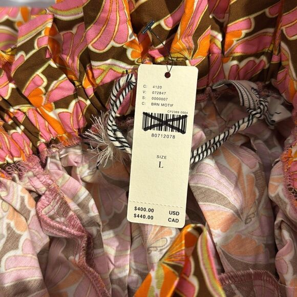 DEVOTION TWINS KOTRONAS MIDI SKIRT IN PINK COMBO MEDIUM & LARGE NWT - Picture 7 of 8